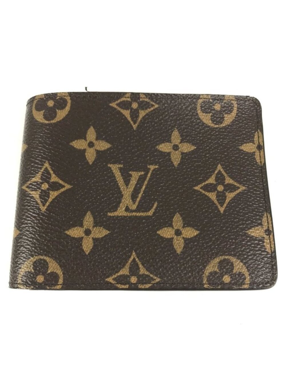 Louis Vuitton Bifold Wallet Portefeuille Multiple Monogram Canvas Brown
